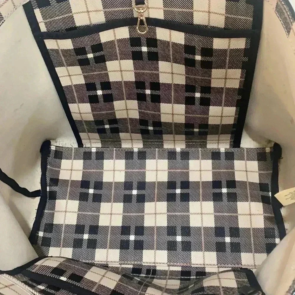 Kate Spade Hawthorn Plaid tote bag